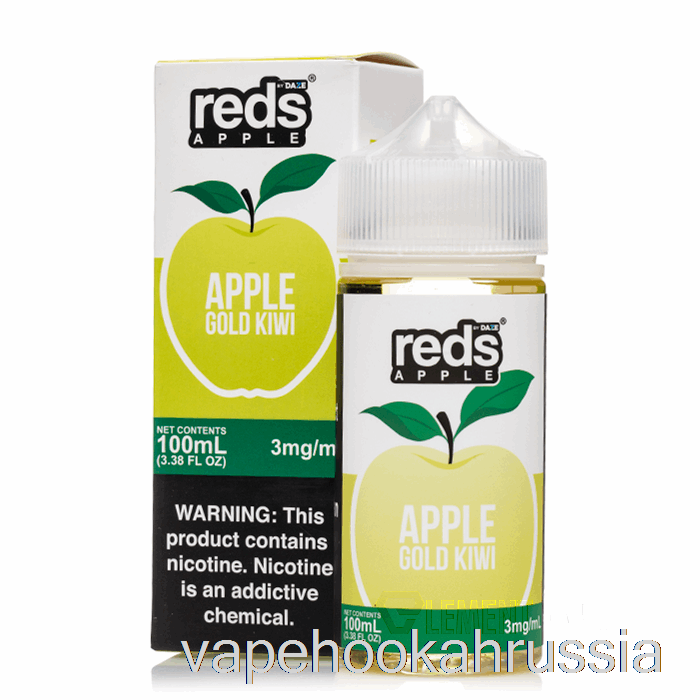 Vape Juice Gold Kiwi - Reds Apple, сок для электронных сигарет - 7 Daze - 100 мл 6 мг